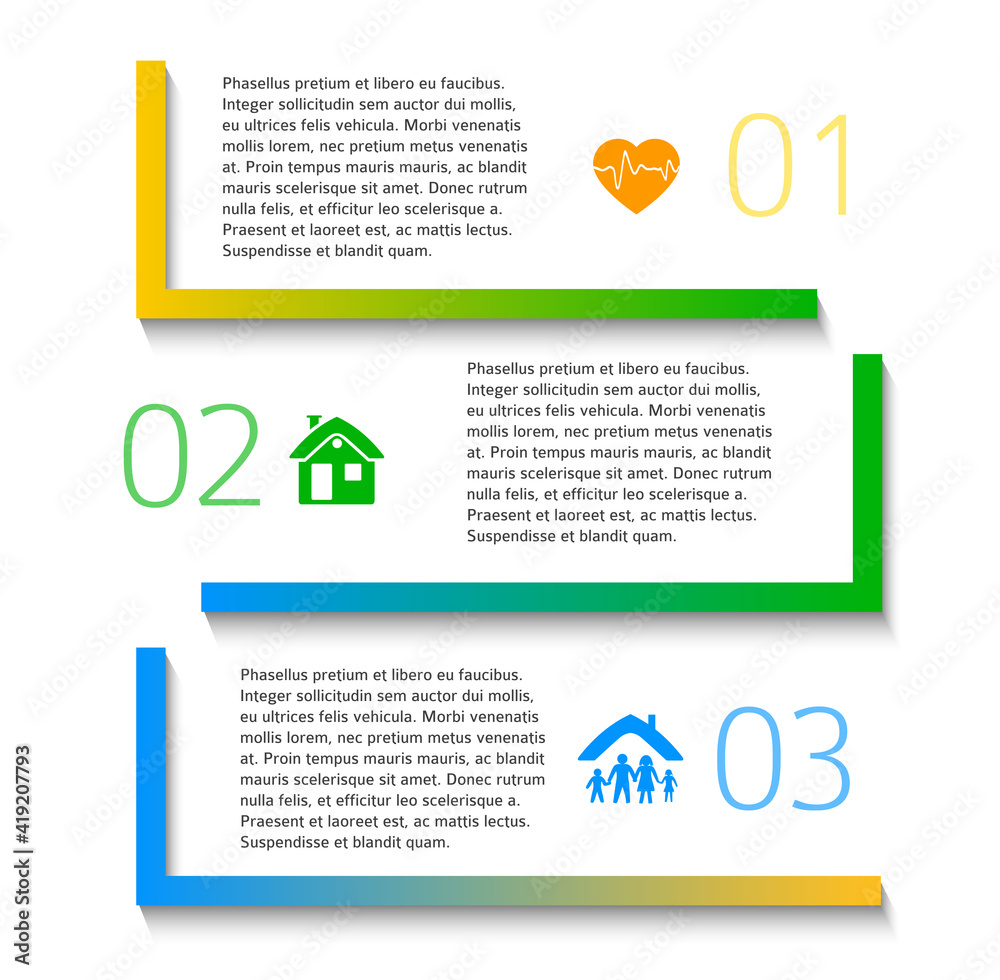 Wall mural design elements loop style background business presentation template. vector illustration eps 10 for