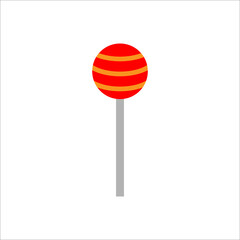 Lollipop icon. Kids candy symbol. Logo design symbol.
