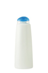 Shampoo bottle isolated on the white background