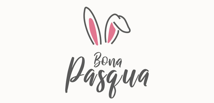 translated Happy Easter in catalan
