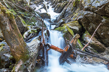 Allgäu - Wasserfall - Frühling - Oberstdorf - Gaisbachtobel