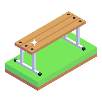 
Trendy Unique Isometric Icon Of Flyover 

