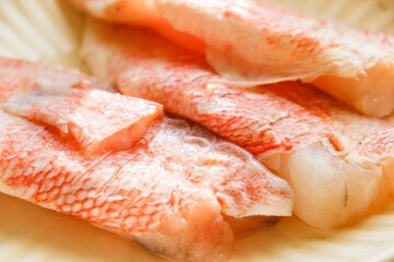 Fish seafood healthy food cooking. 