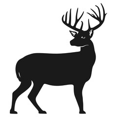 deer silhouette vector