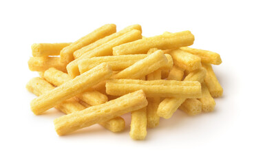 Pile of wheat puffed sticks
