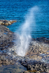 Spouting Horn, Kauai, Hawaii, USA.