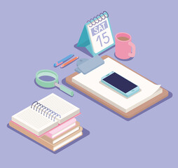 grouped workspace icons