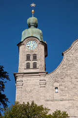 Fototapeta na wymiar Landsberg am Lech, Stadtansichten, Türme, Historische Gebäude, Sehenswürdigkeiten