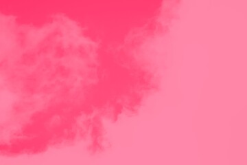 Pink fuchsia abstract blurred sky background, copy space