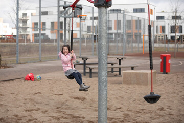 Child on the playground