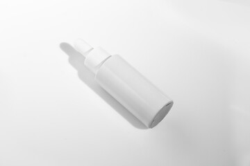 beauty fashion cosmetic makeup bottle serum dropper product with skincare healthcare concept on background