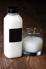 Girl sifts powdered sugar through a sieve onto an orange pie