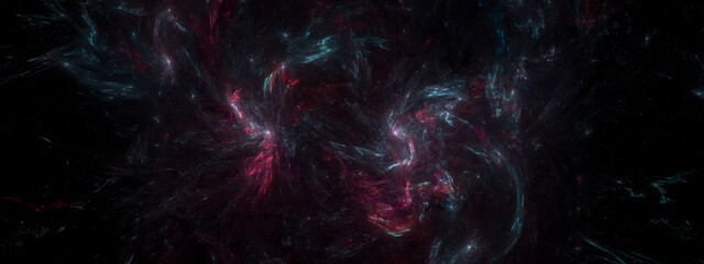 Banner Star field background . Starry outer space background texture . Colorful Starry Night Sky Outer Space background. 3D illustration