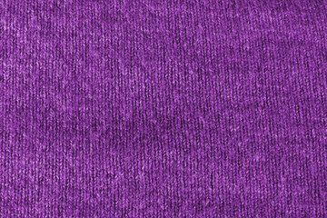 Texture of purple italian cotton fabric