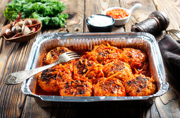 meatballs with sauce