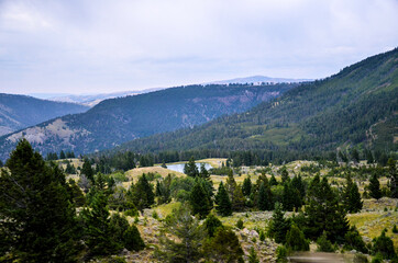 Fototapeta na wymiar Yellowstone, United States 