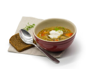 Russian cabbage soup