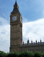 Fototapeta na wymiar big ben and the House of Parliament 