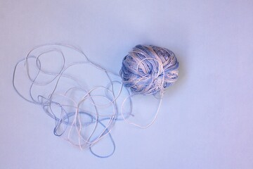  ball on a light  background