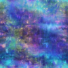 Naklejka na ściany i meble Seamless iridescent rainbow light pattern for print. High quality illustration. Swirly mix of pastel colors resembling holographic foil. Fantasy spectrum mermaid fantastical pattern for print.