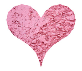 Heart with wall texture