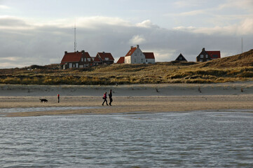 Häuser am Strand