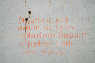 stillgelegter Bunker