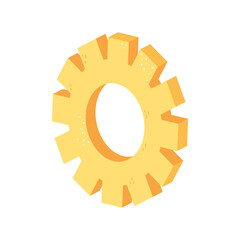 gear icon isometric