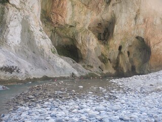 The long Verdon River in south-eastern France