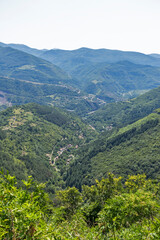 Obraz premium Stara Planina Mountain near village of Zasele, Bulgaria
