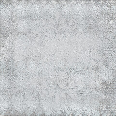 Art vintage modern and trendy chic elegance print or weave pattern design  for carpet, rug. The colors are blue and beige. 