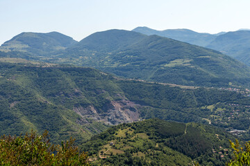 Fototapeta premium Stara Planina Mountain near village of Zasele, Bulgaria