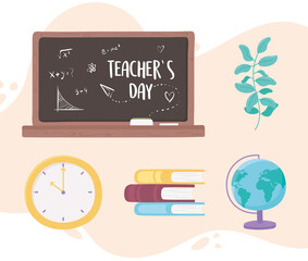 teachers day blackboard