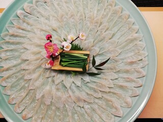 20210308とらふぐ刺身