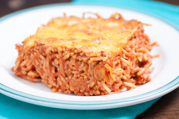 baked spaghetti casserole