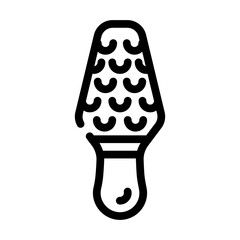 manual callus remover line icon vector illustration