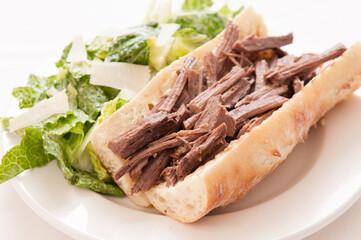 beef brisket sandwich