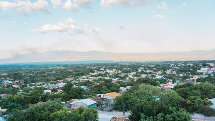 Beautiful view in La Paz city Honduras Central America