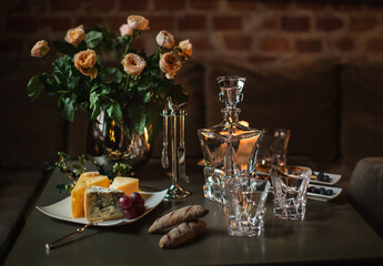 elegant table decoration for event or celebration