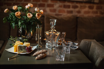 elegant table decoration for event or celebration