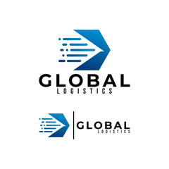 global logo icon vector isolated