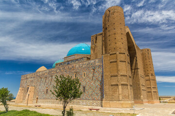 Mausoleum of Khoja Ahmed Yasawi in Turkistan, Kazakhstan