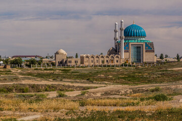 Ahmet Yassawi (Hoca Ahmet Yesevi) Mosque in Turkistan, Kazakhstan