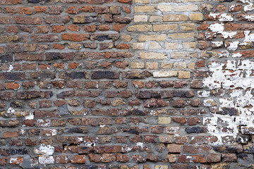 A brick wall for using as background, wallpaper