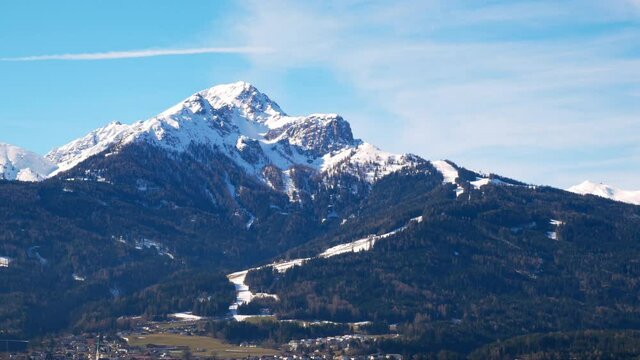 Mountanis around Innsbruck in Austria.