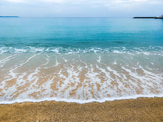A beach in Okinawa, Japan