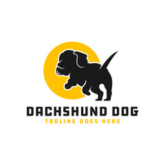 modern dog animal logo