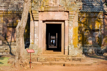 Phanom Rung is the name of an ancient sandstone castle in Buriram Province in Thailand.