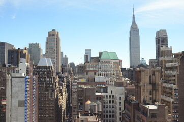Fototapeta premium New York City Inner City Skyline