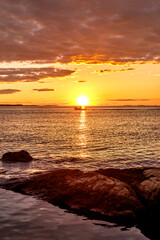 Naklejka premium Annisquam Harbor, Gloucester, Massachusetts, USA.
